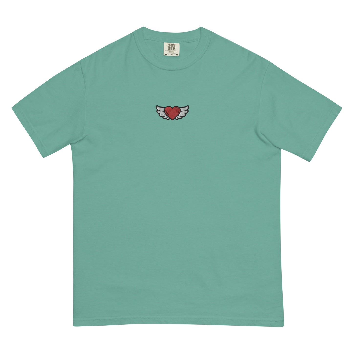 Men’s garment-dyed heavyweight t-shirt Embroidery