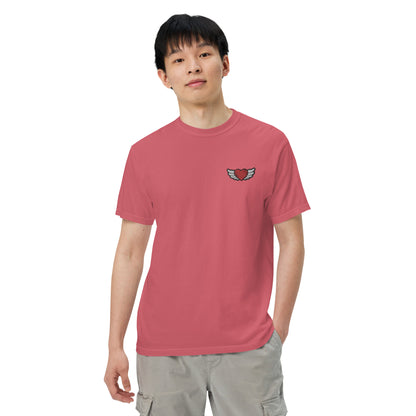 Men’s garment-dyed heavyweight t-shirt Embroidery