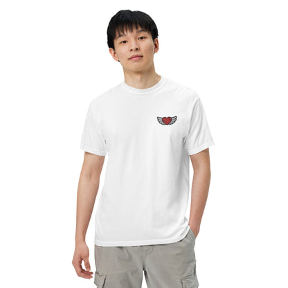 Men’s garment-dyed heavyweight t-shirt Embroidery