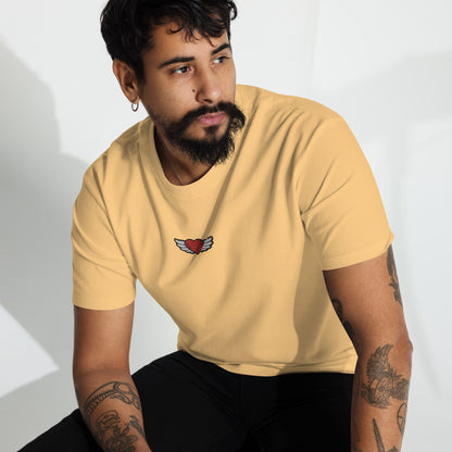 Men’s premium heavyweight tee Embroidery