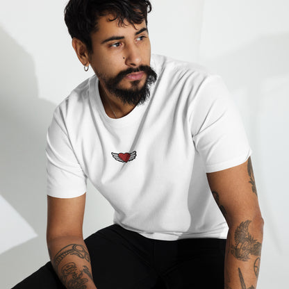 Men’s premium heavyweight tee Embroidery