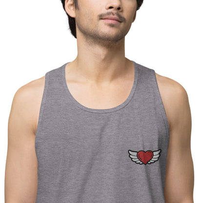 Men’s premium tank top Embroidery