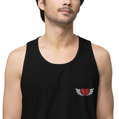 Men’s premium tank top Embroidery