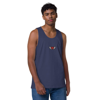 Men’s premium tank top Embroidery