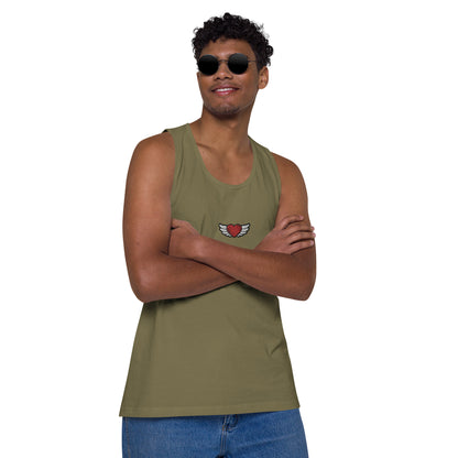 Men’s premium tank top Embroidery