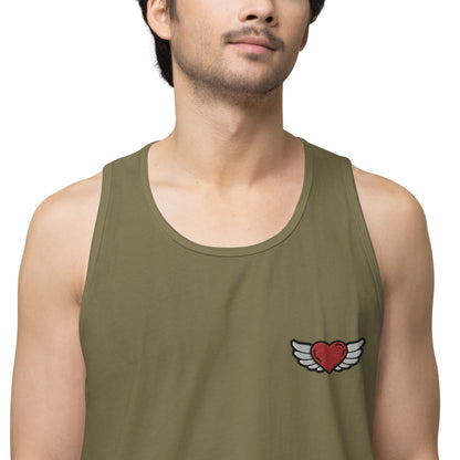 Men’s premium tank top Embroidery