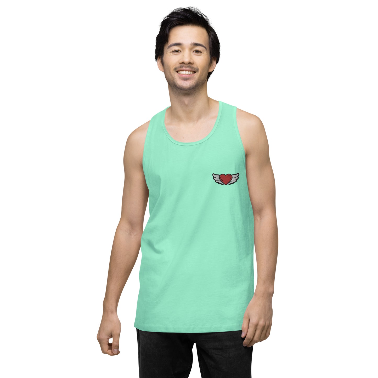 Men’s premium tank top Embroidery