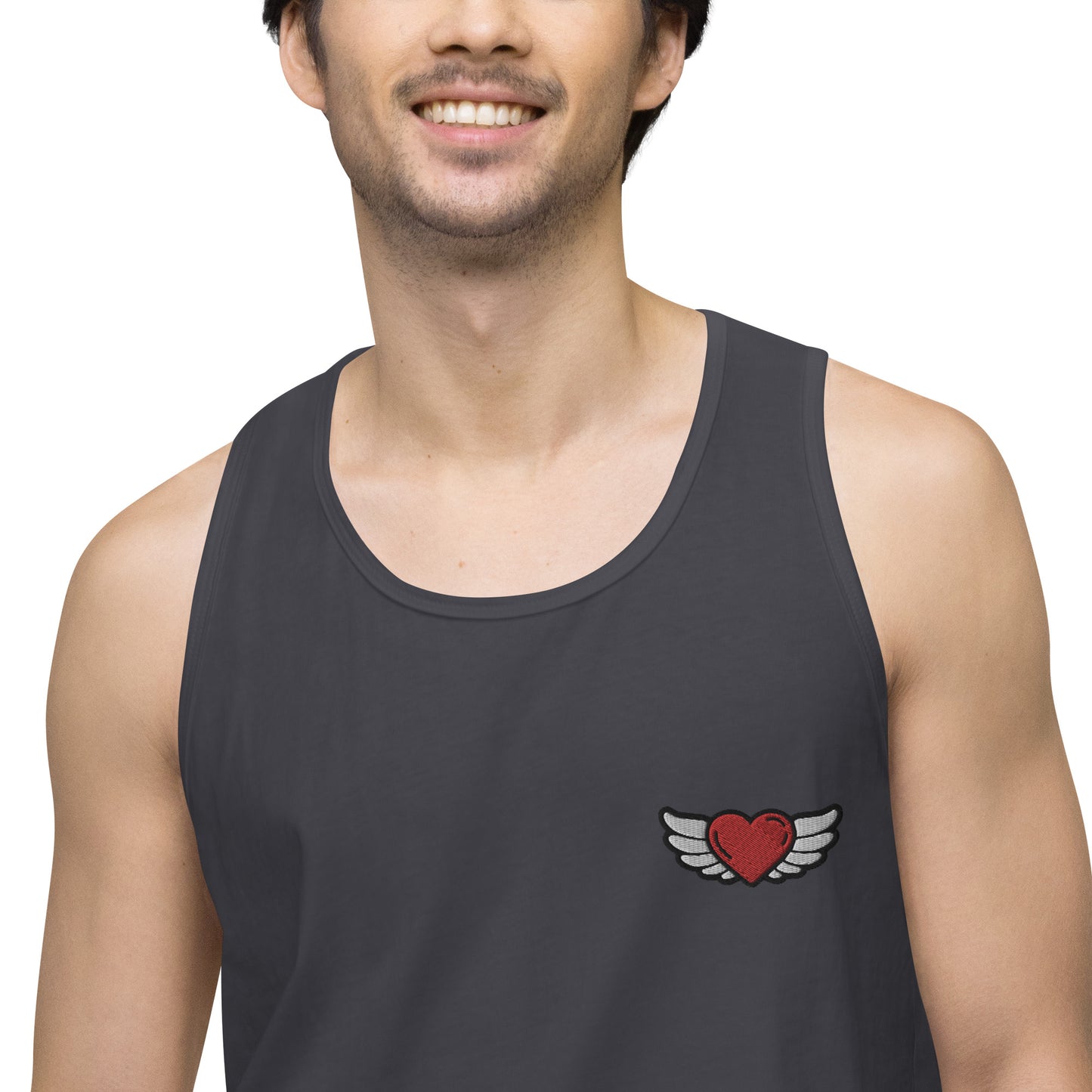 Men’s premium tank top Embroidery