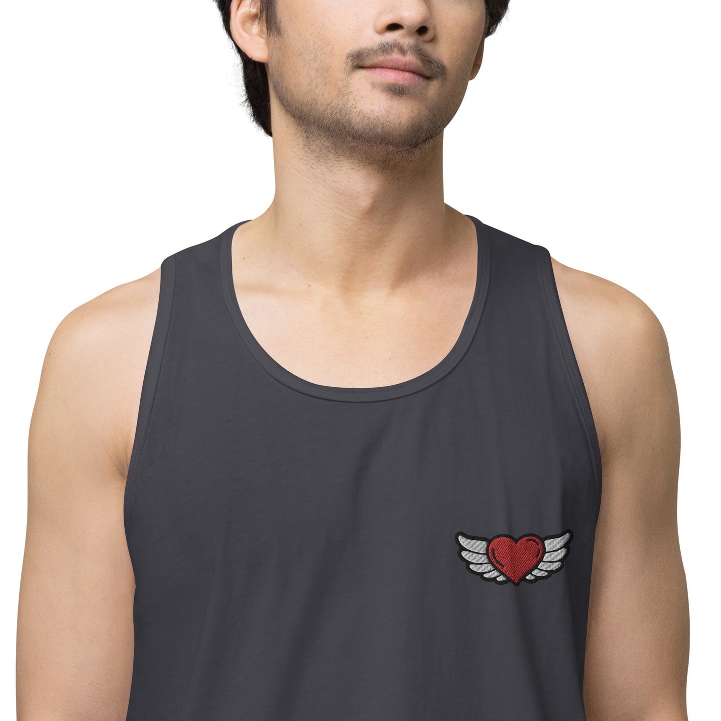 Men’s premium tank top Embroidery