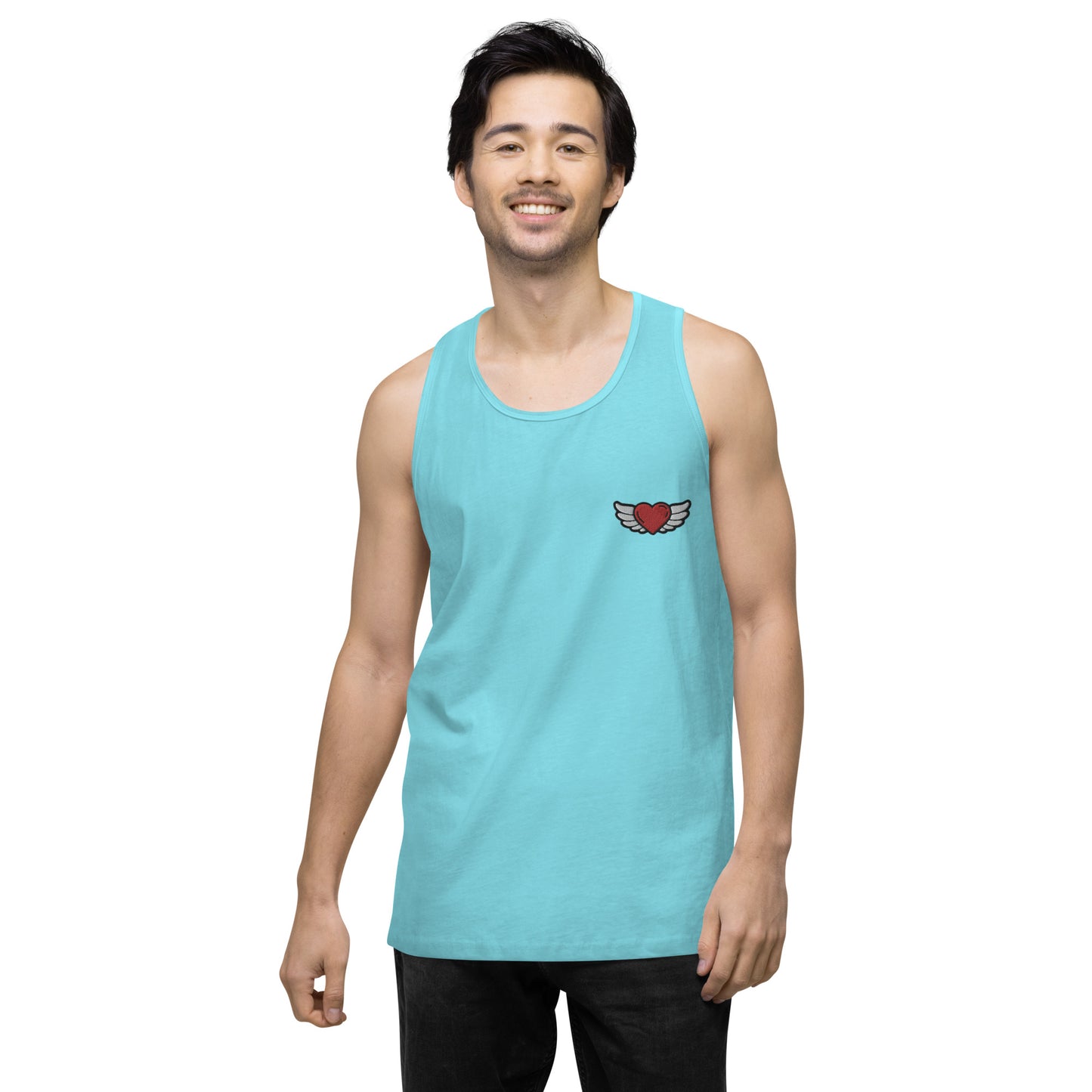 Men’s premium tank top Embroidery