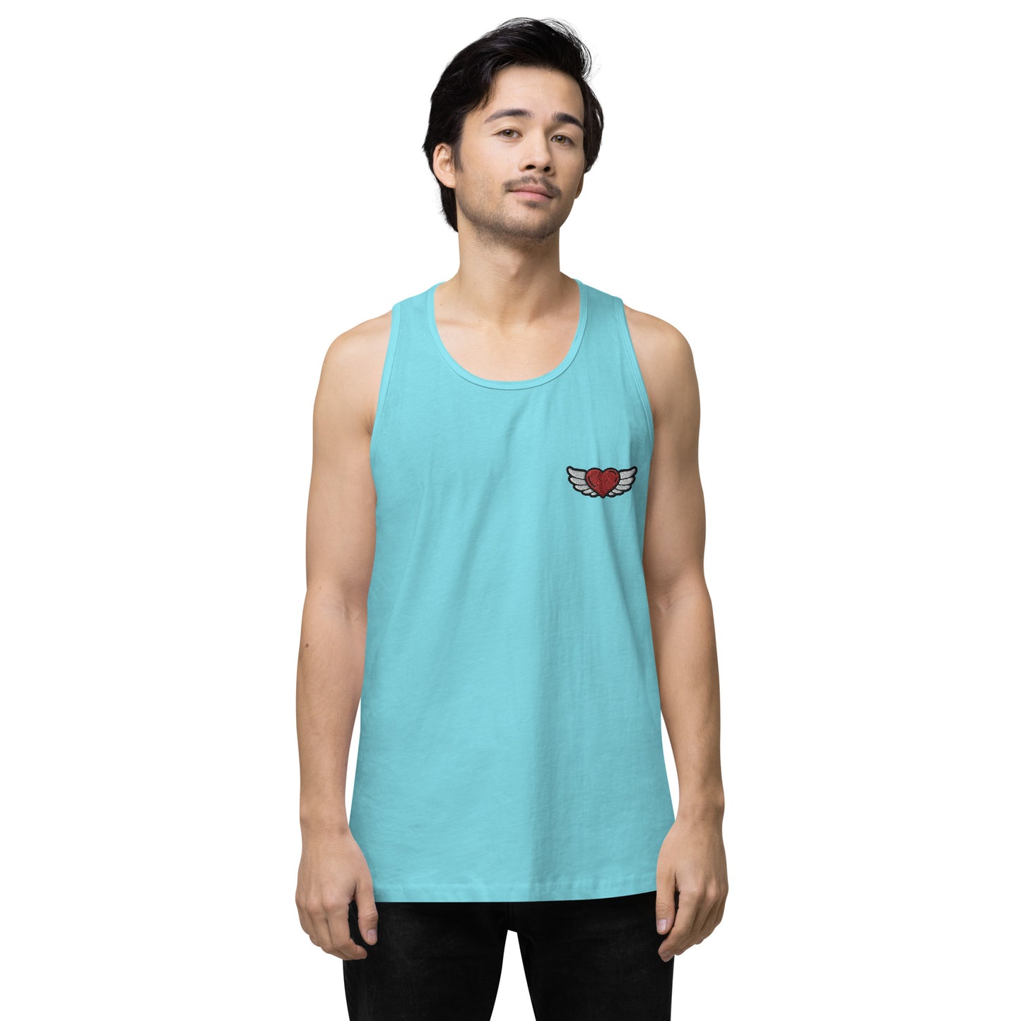 Men’s premium tank top Embroidery