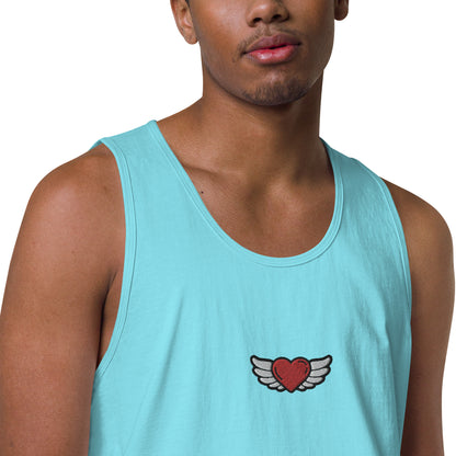 Men’s premium tank top Embroidery