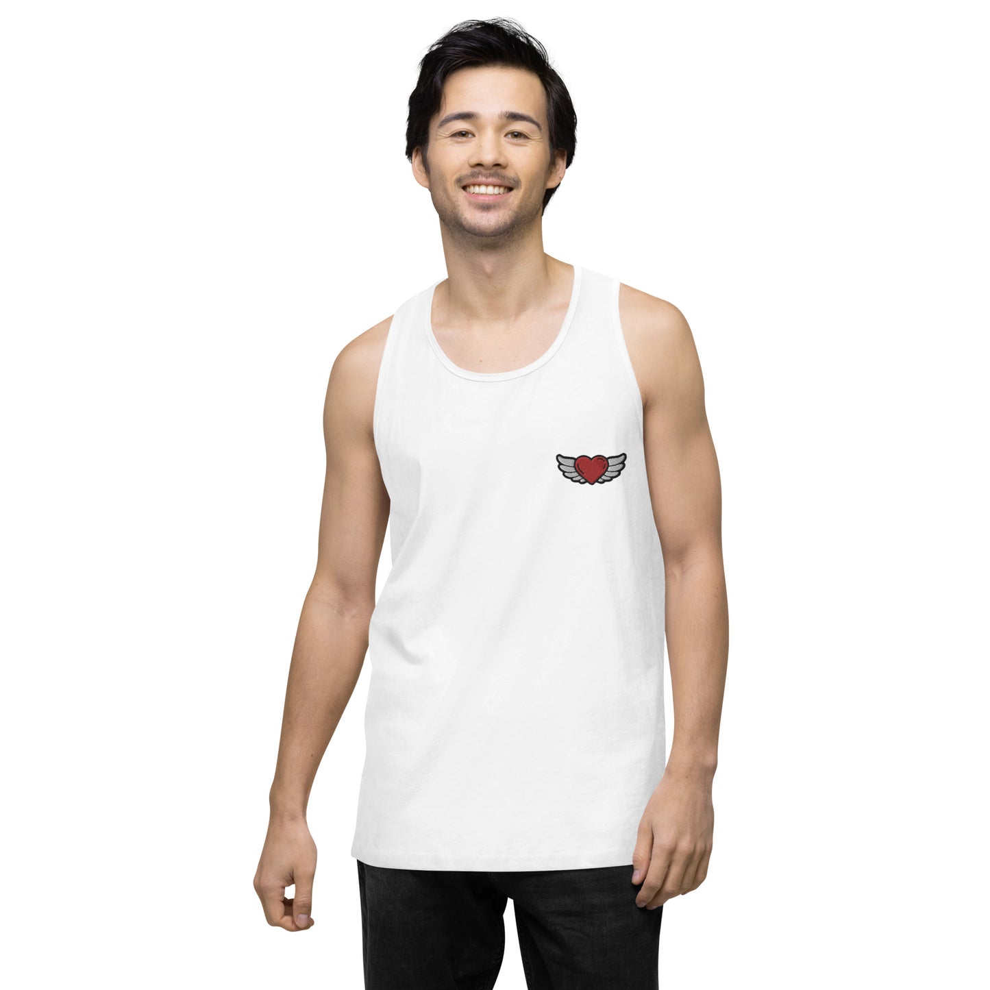 Men’s premium tank top Embroidery