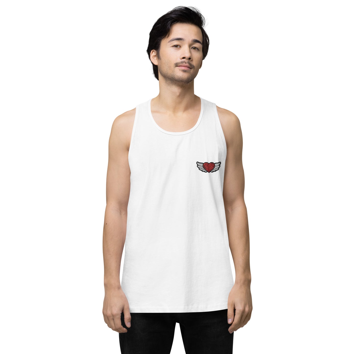 Men’s premium tank top Embroidery