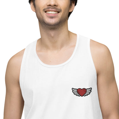 Men’s premium tank top Embroidery