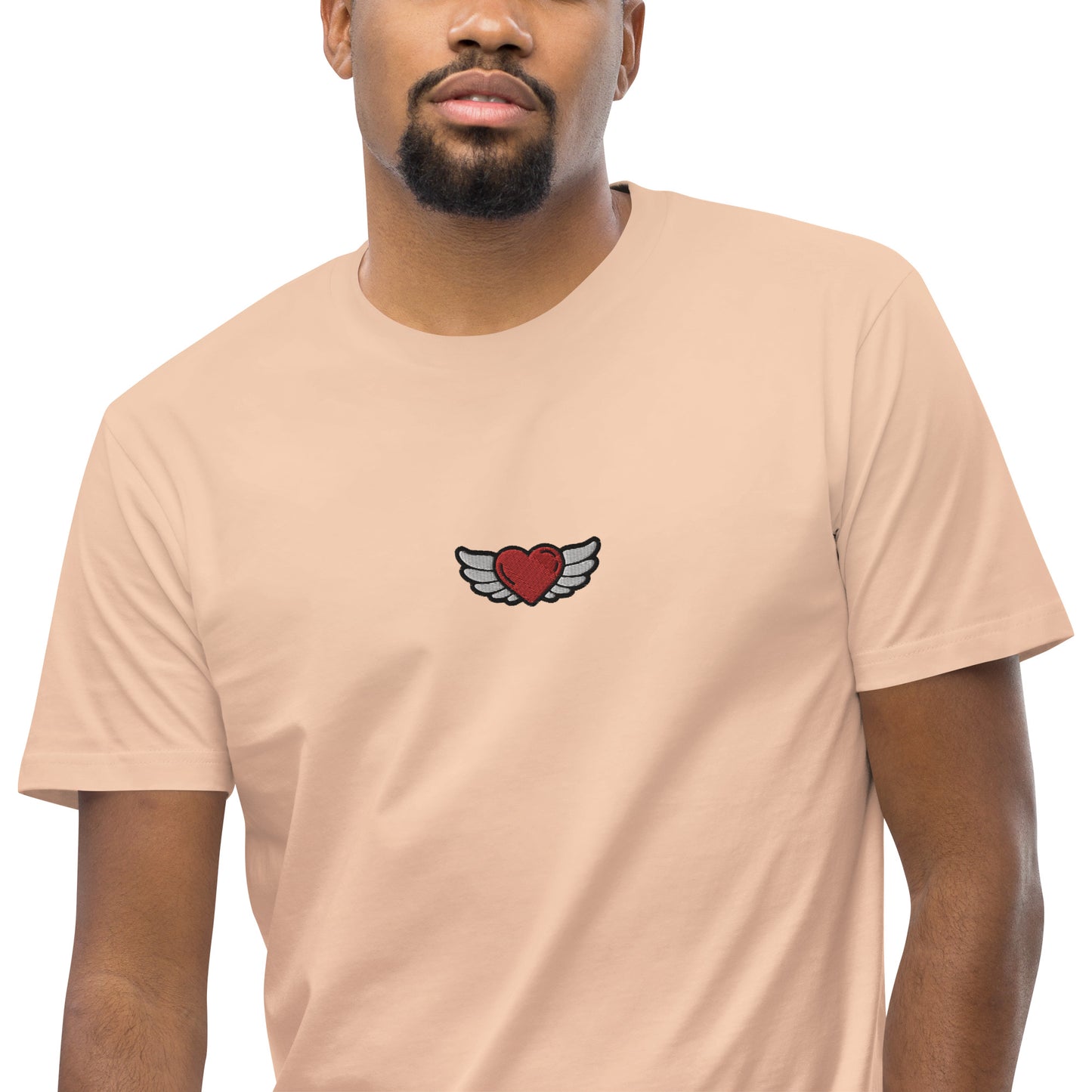 Men's staple tee Embroidery