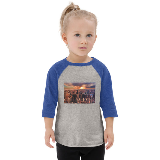 Toddler baseball shirt-DTG Front