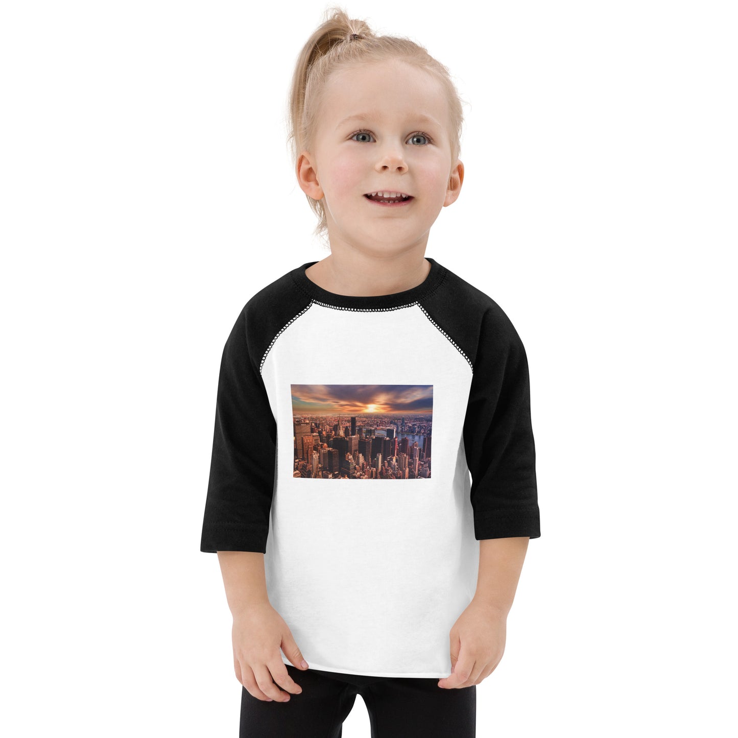 Toddler baseball shirt-DTG Front