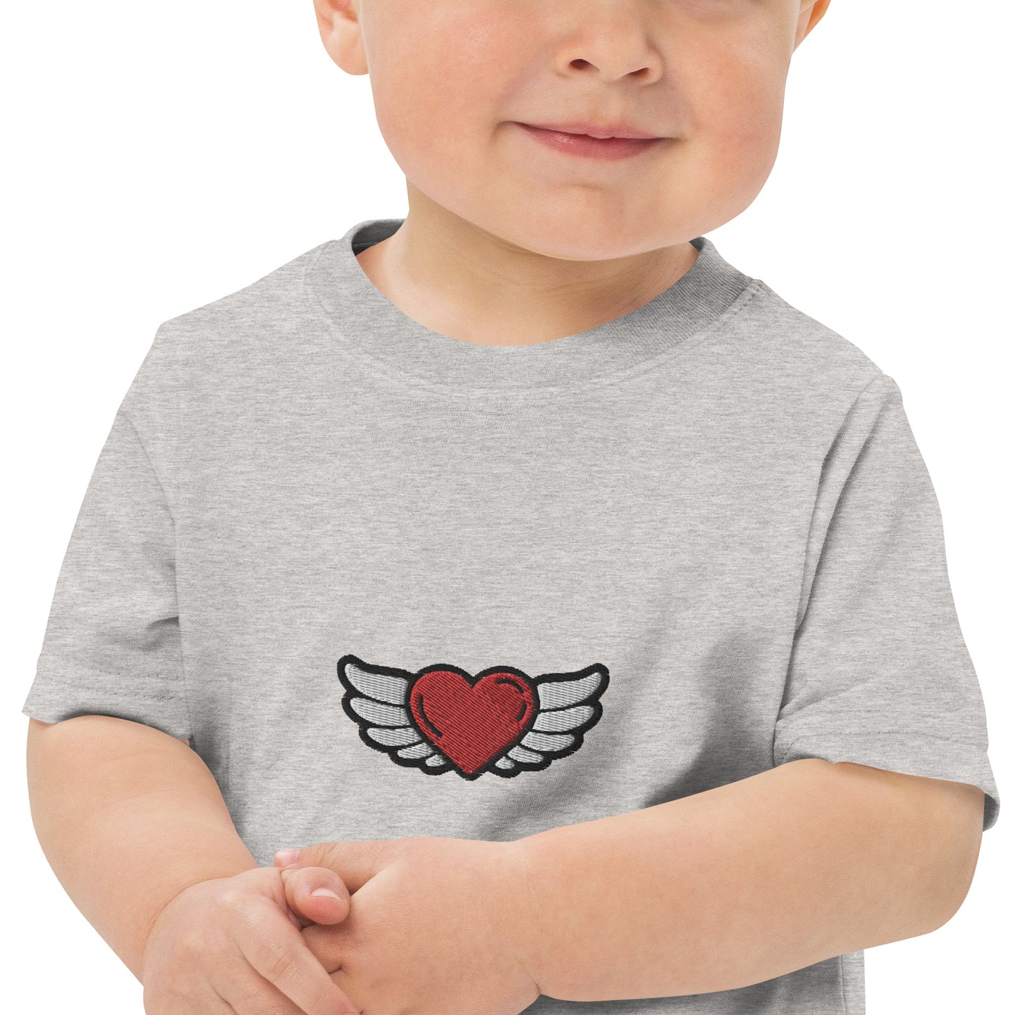 Toddler jersey t-shirt - Embroidery center front