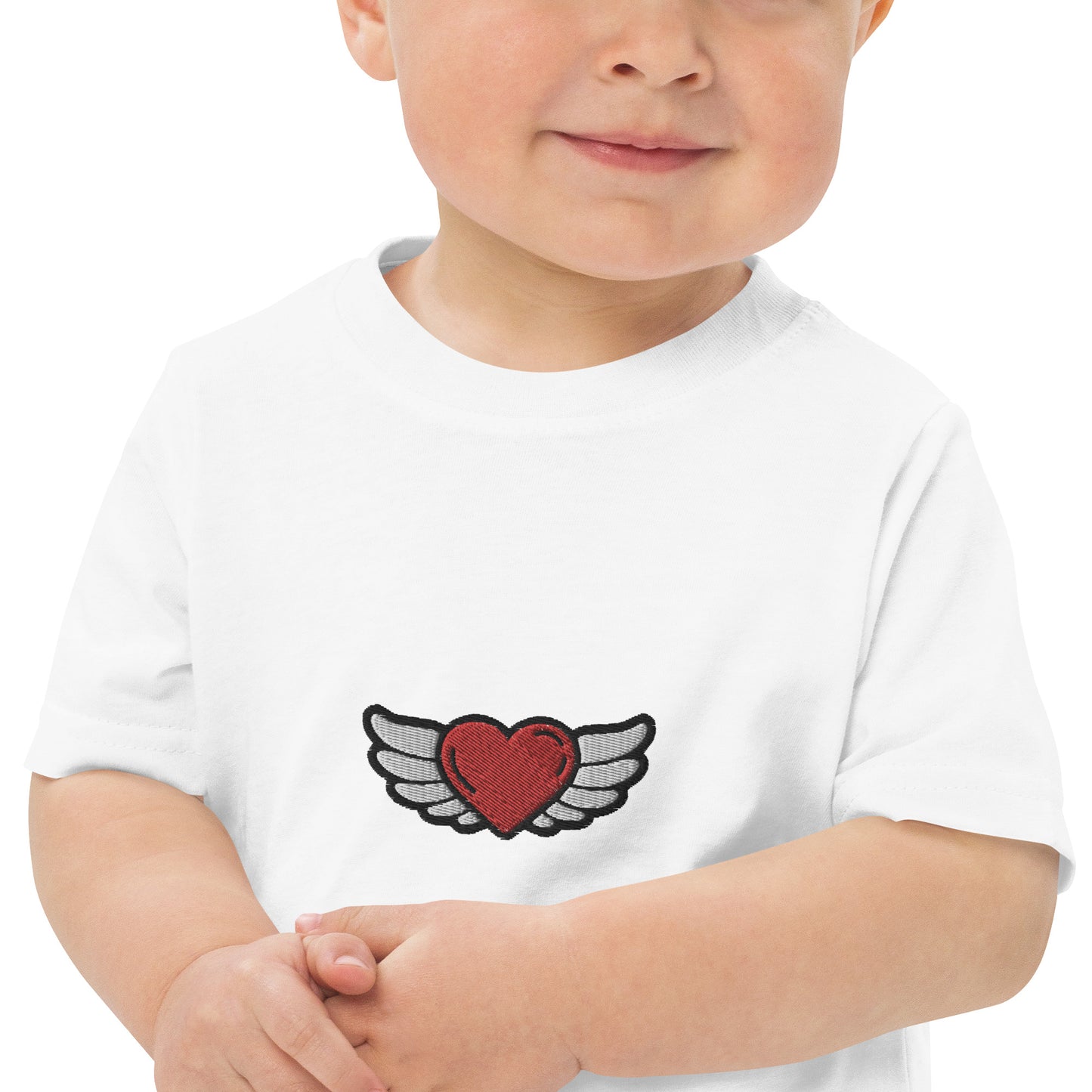 Toddler jersey t-shirt - Embroidery center front