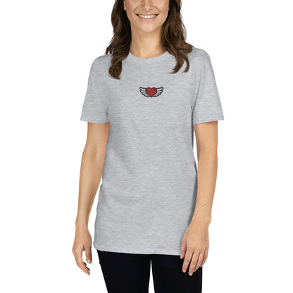 Short-Sleeve Unisex T-Shirt Embroidery