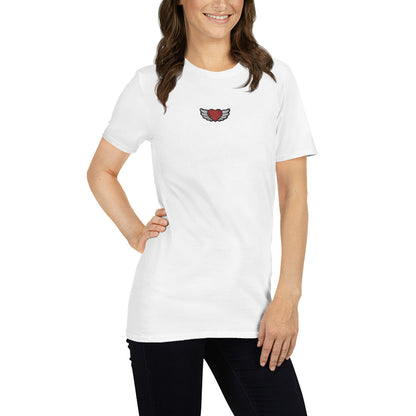 Short-Sleeve Unisex T-Shirt Embroidery