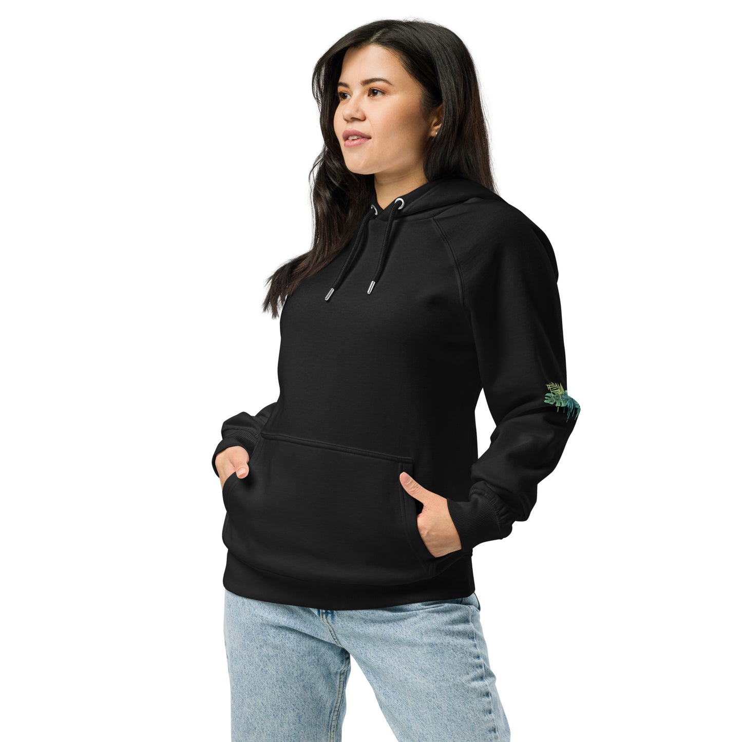 Unisex eco raglan hoodie