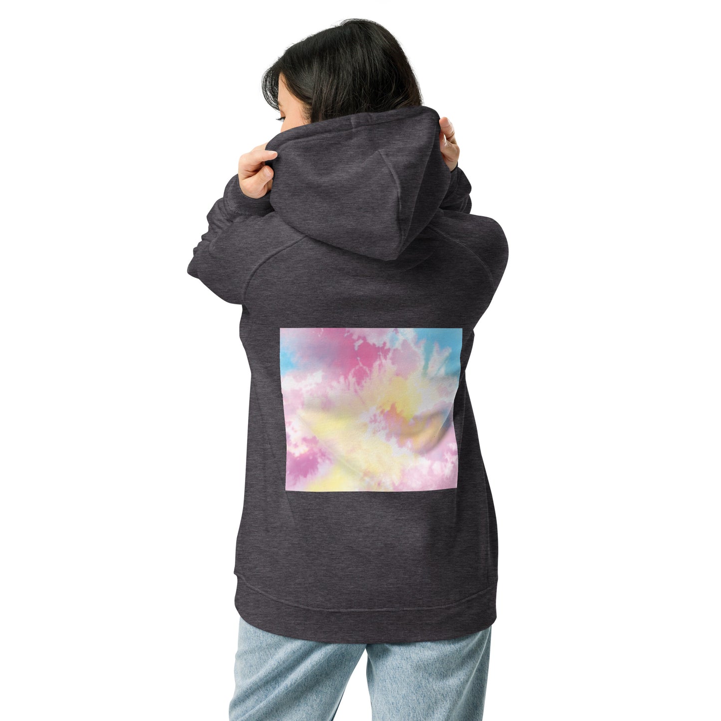 Unisex eco raglan hoodie