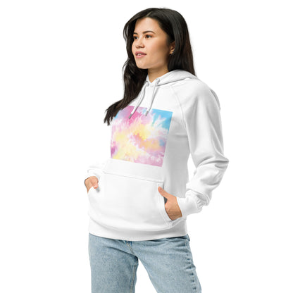 Unisex eco raglan hoodie