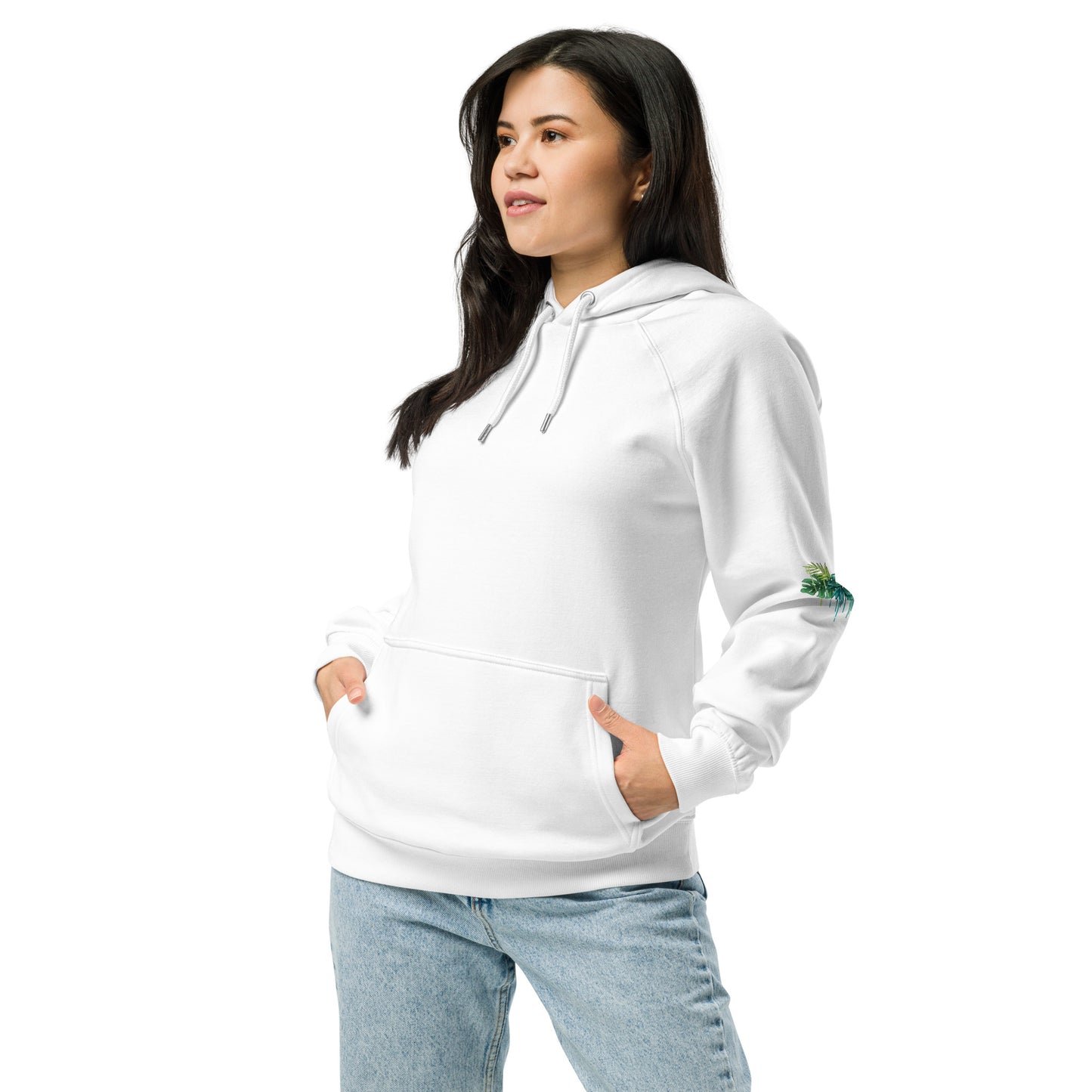 Unisex eco raglan hoodie