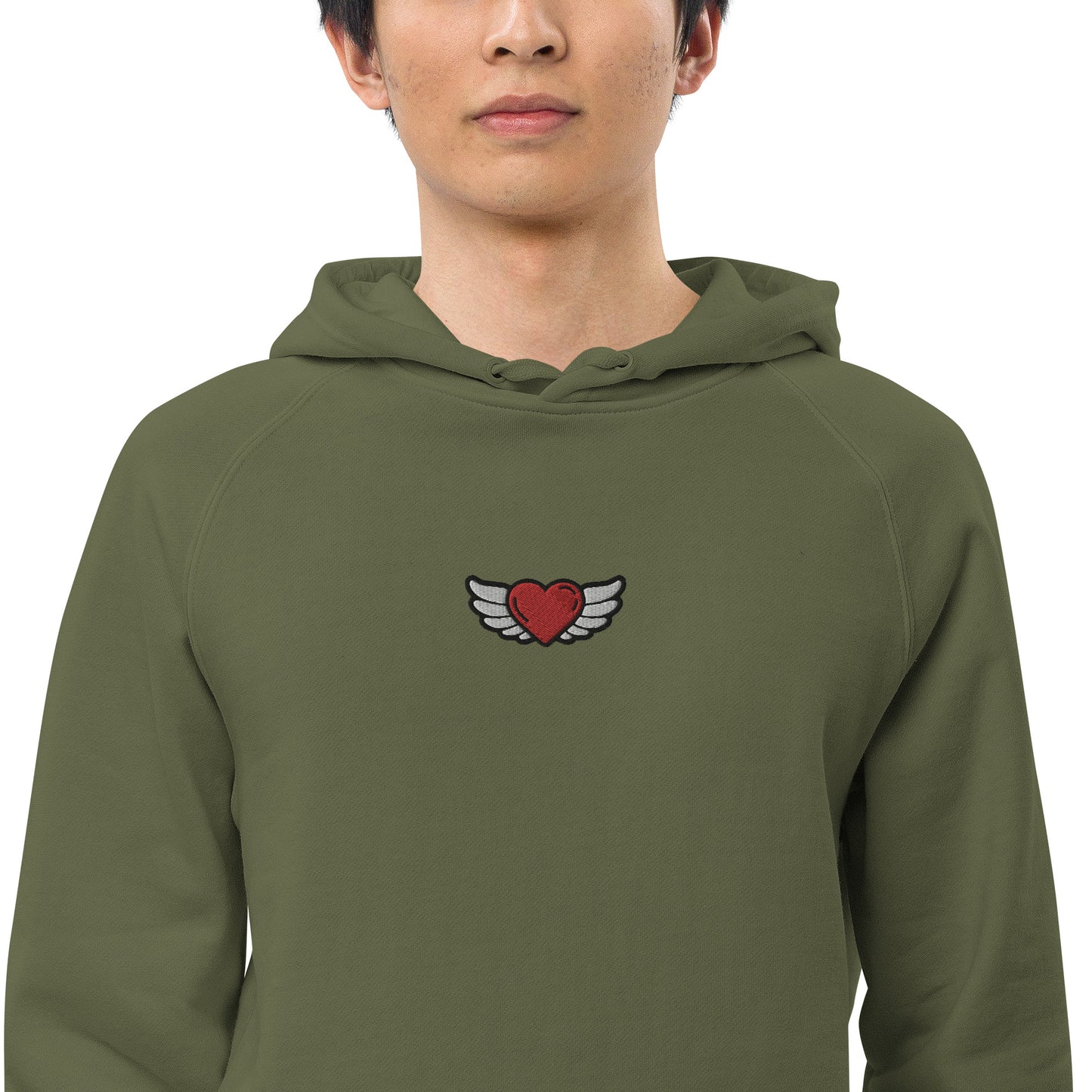 Unisex kangaroo pocket hoodie Embroidery