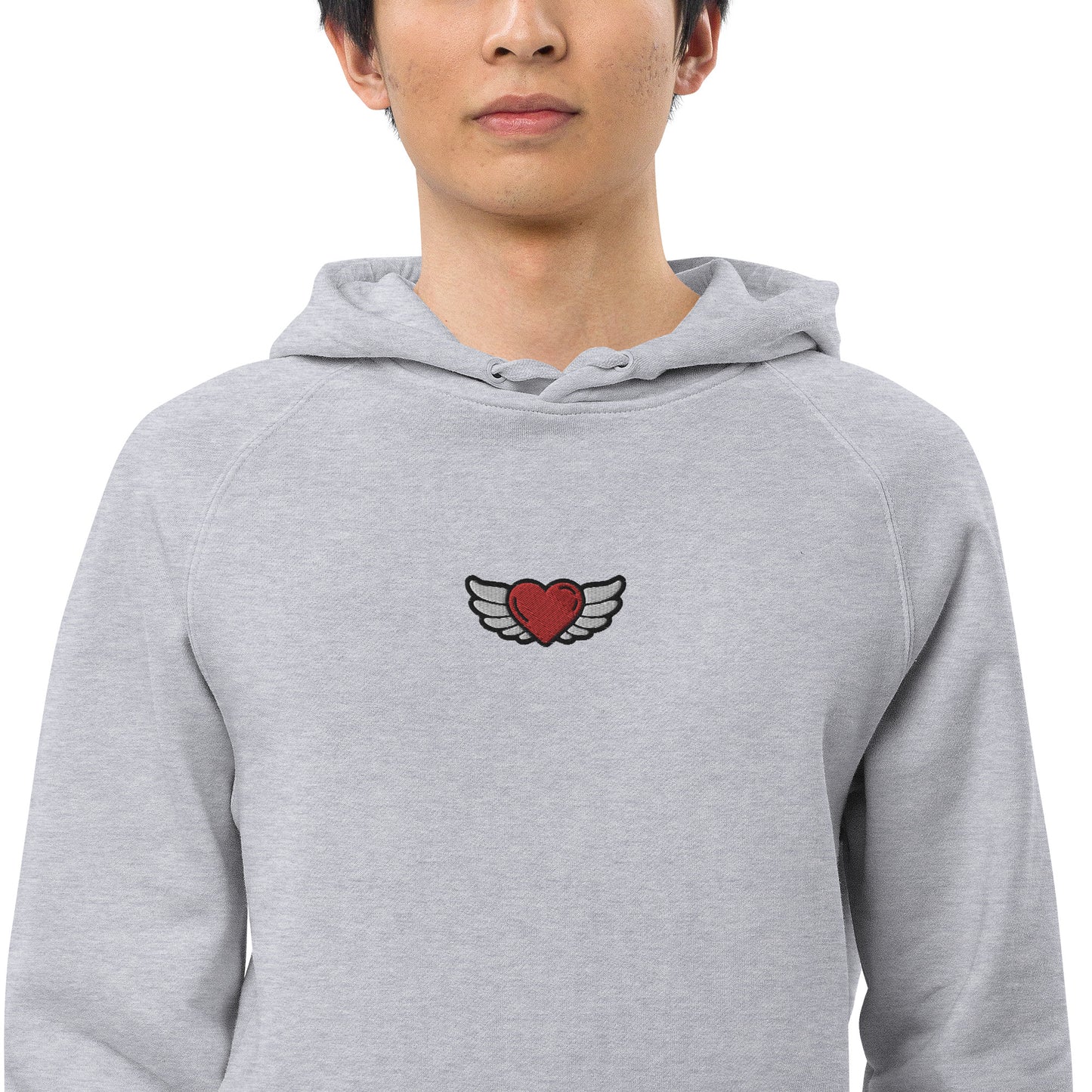 Unisex kangaroo pocket hoodie Embroidery