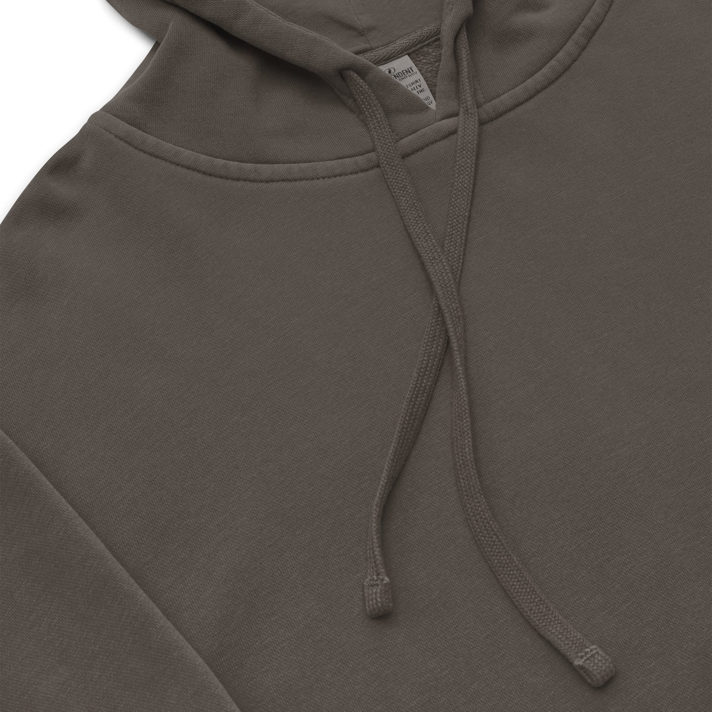 Unisex pigment-dyed hoodie Embroidery