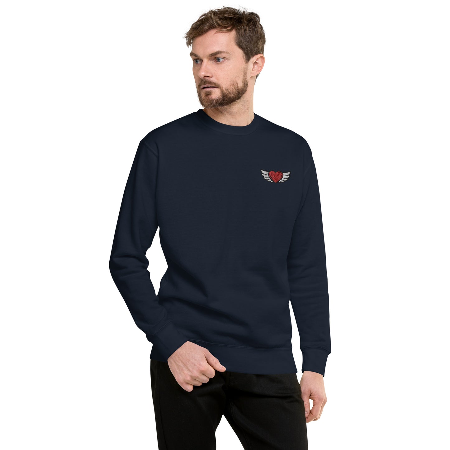 Unisex Premium Sweatshirt Embroidery