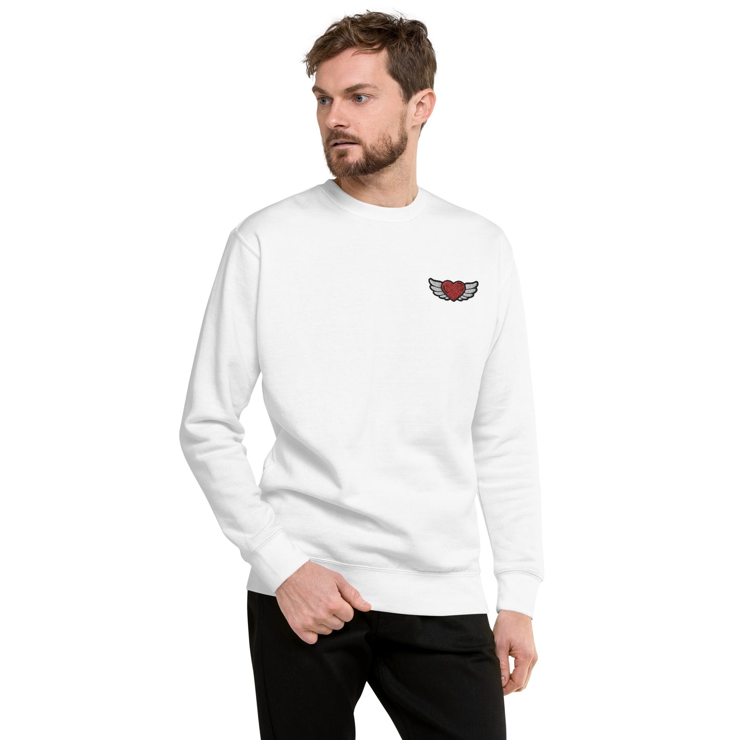 Unisex Premium Sweatshirt Embroidery