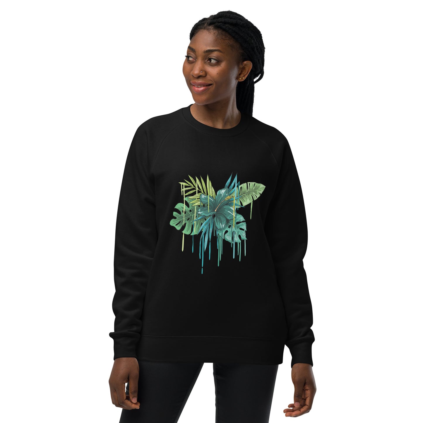 Unisex raglan sweatshirt