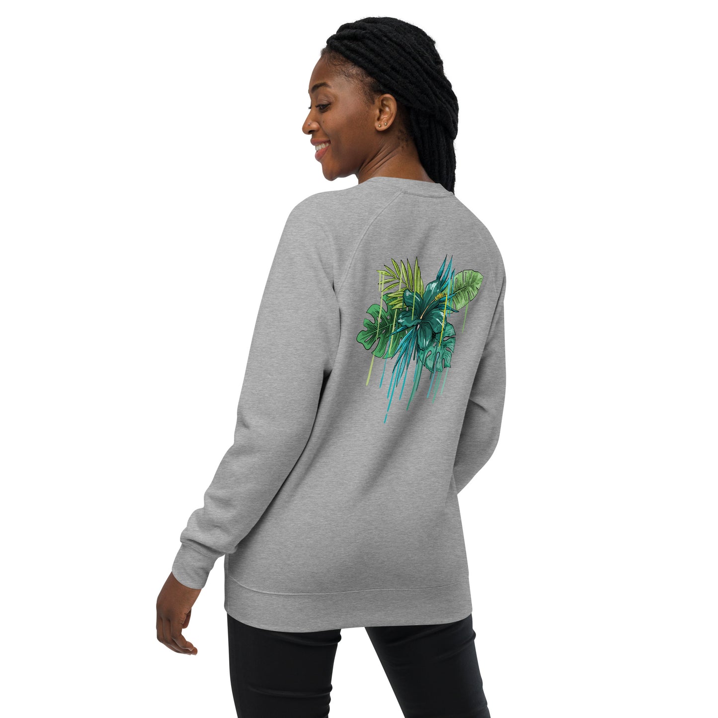 Unisex raglan sweatshirt