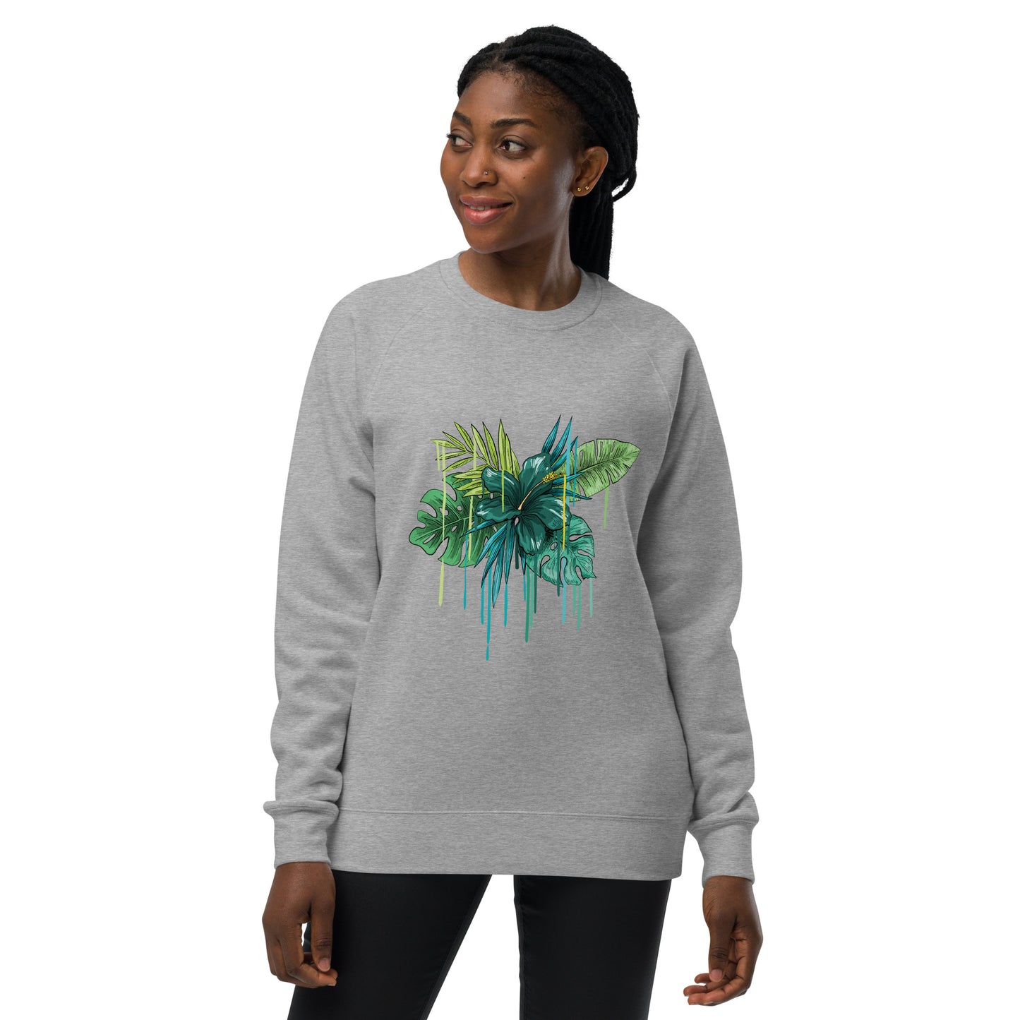 Unisex raglan sweatshirt