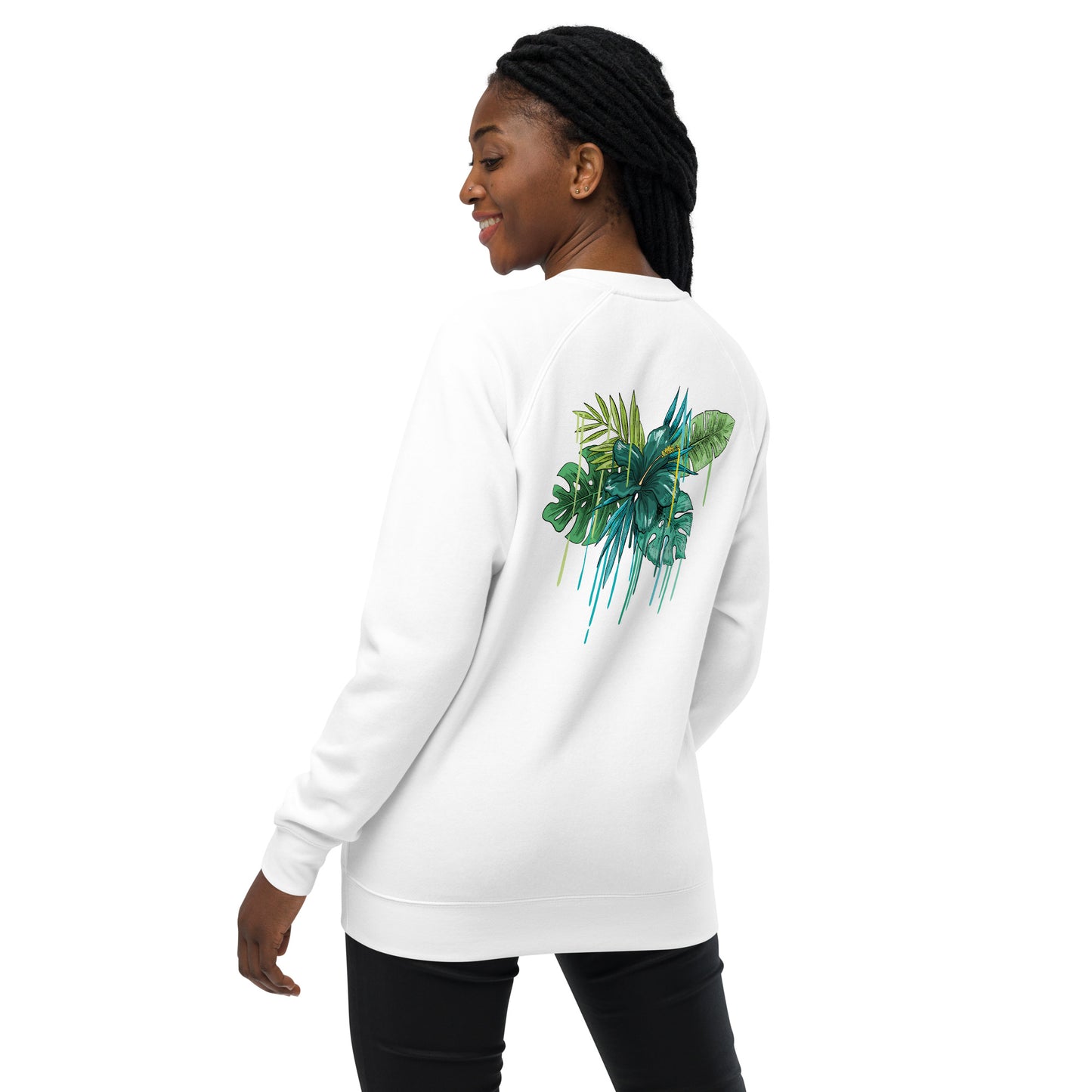 Unisex raglan sweatshirt