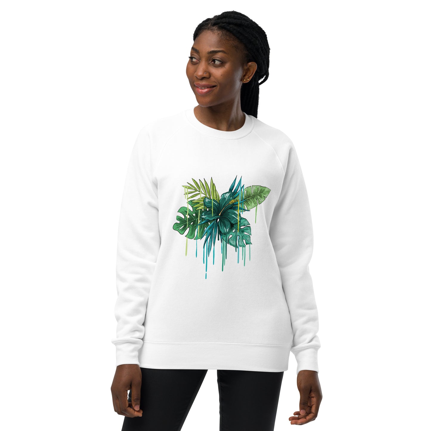 Unisex raglan sweatshirt