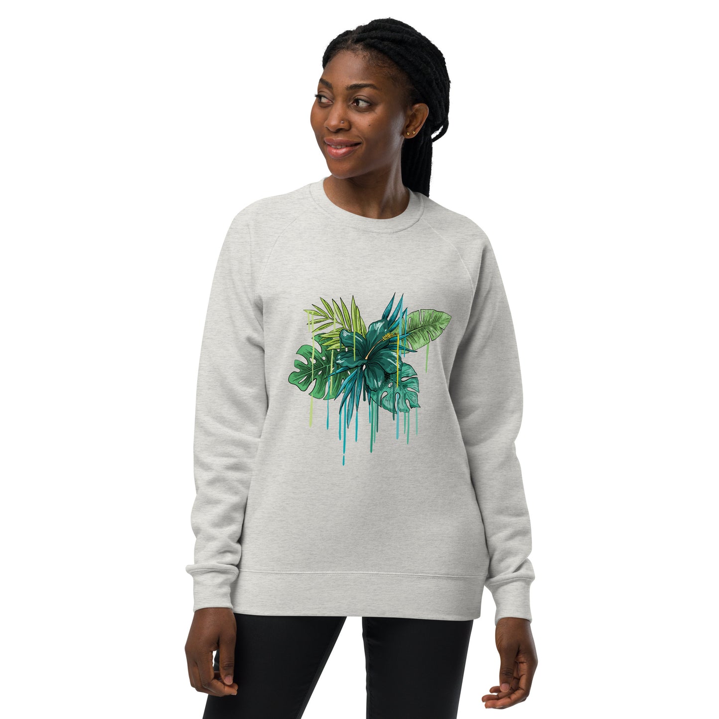 Unisex raglan sweatshirt