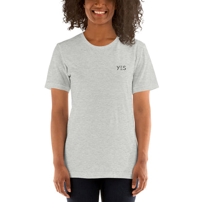 Unisex t-shirt Embroidery