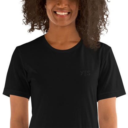 Unisex t-shirt Embroidery