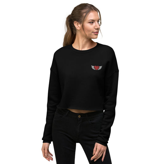 Crop Sweatshirt Embroidery