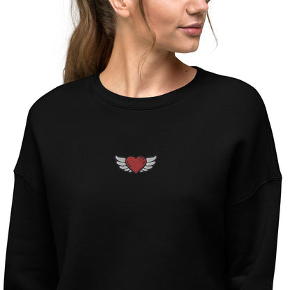 Crop Sweatshirt Embroidery