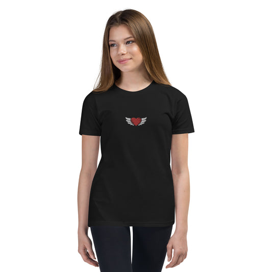 Youth Short Sleeve T-Shirt - Embroidery Front center