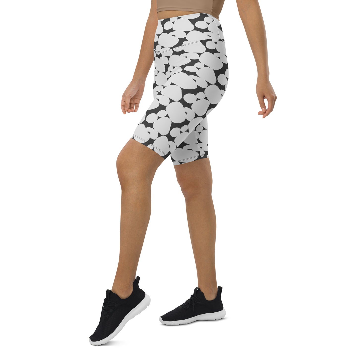 All-Over Print Biker Shorts