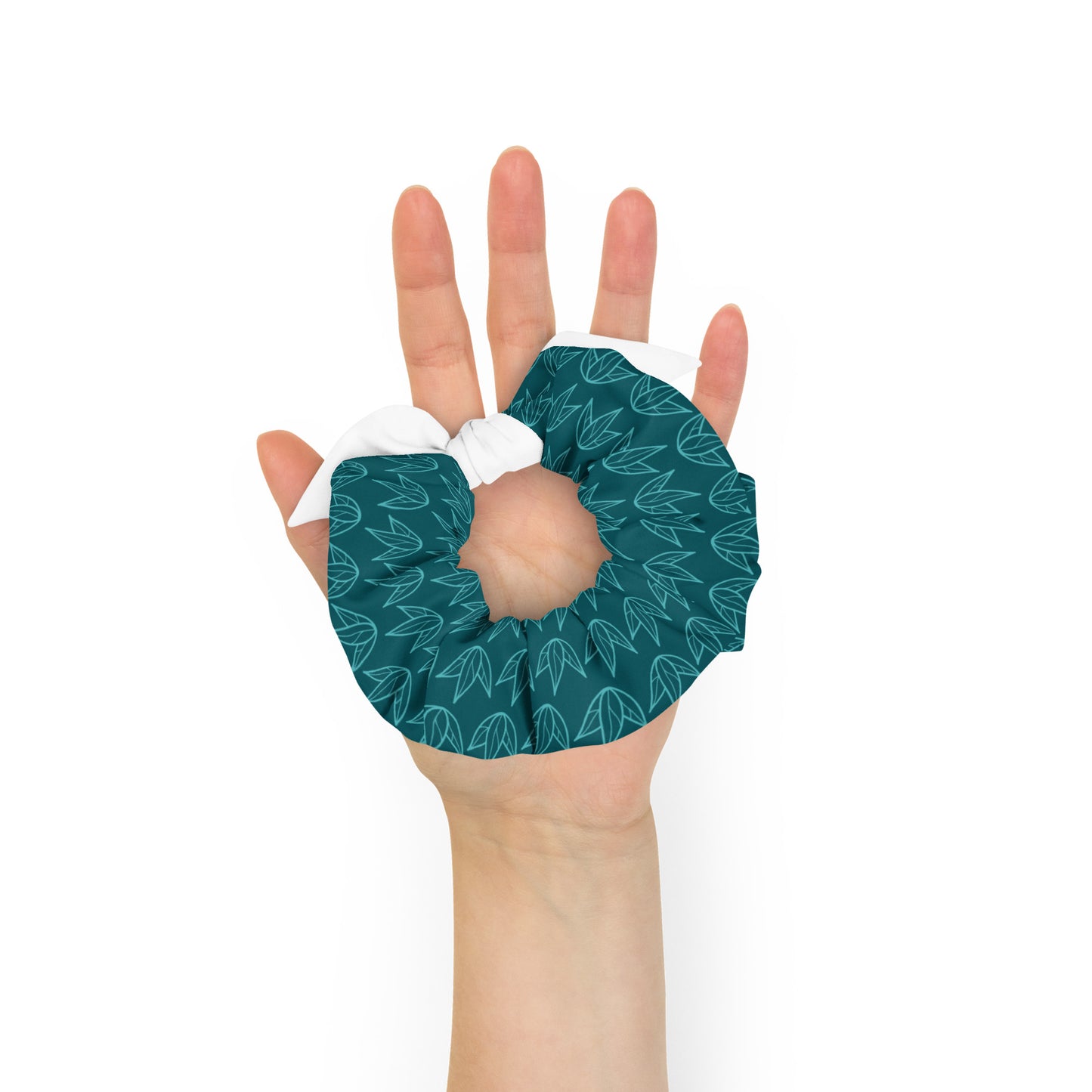 All-Over Print Recycled Scrunchie