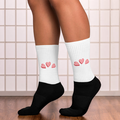 Black Foot Sublimated Socks