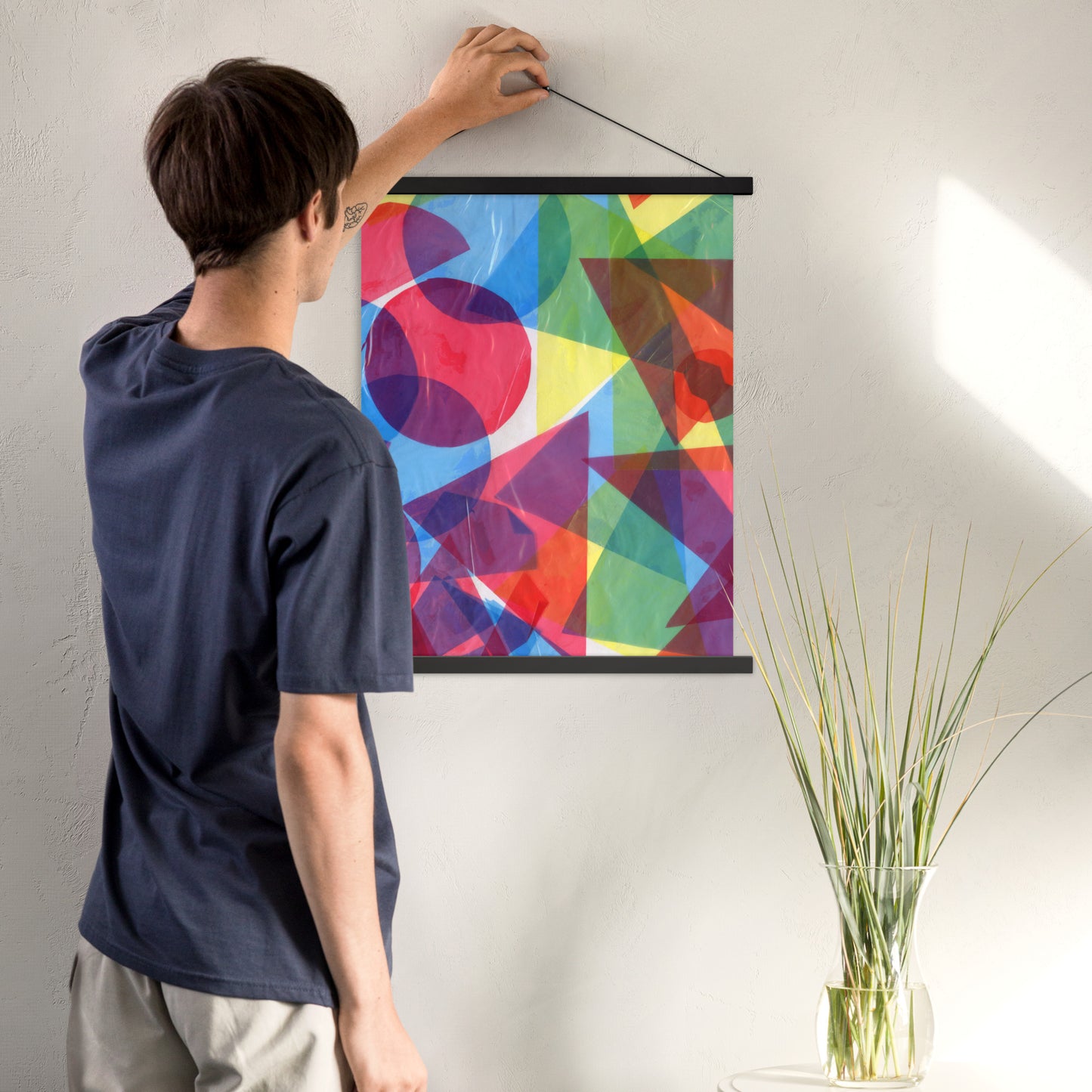 Enhanced Matte Paper Poster With Hanger (in)